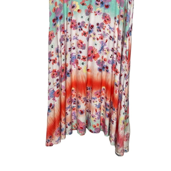 Annabelle Scoop Neck Sleeveless Floral Swing Spring/Summer/Fall Dress Sz M - Picture 4 of 12